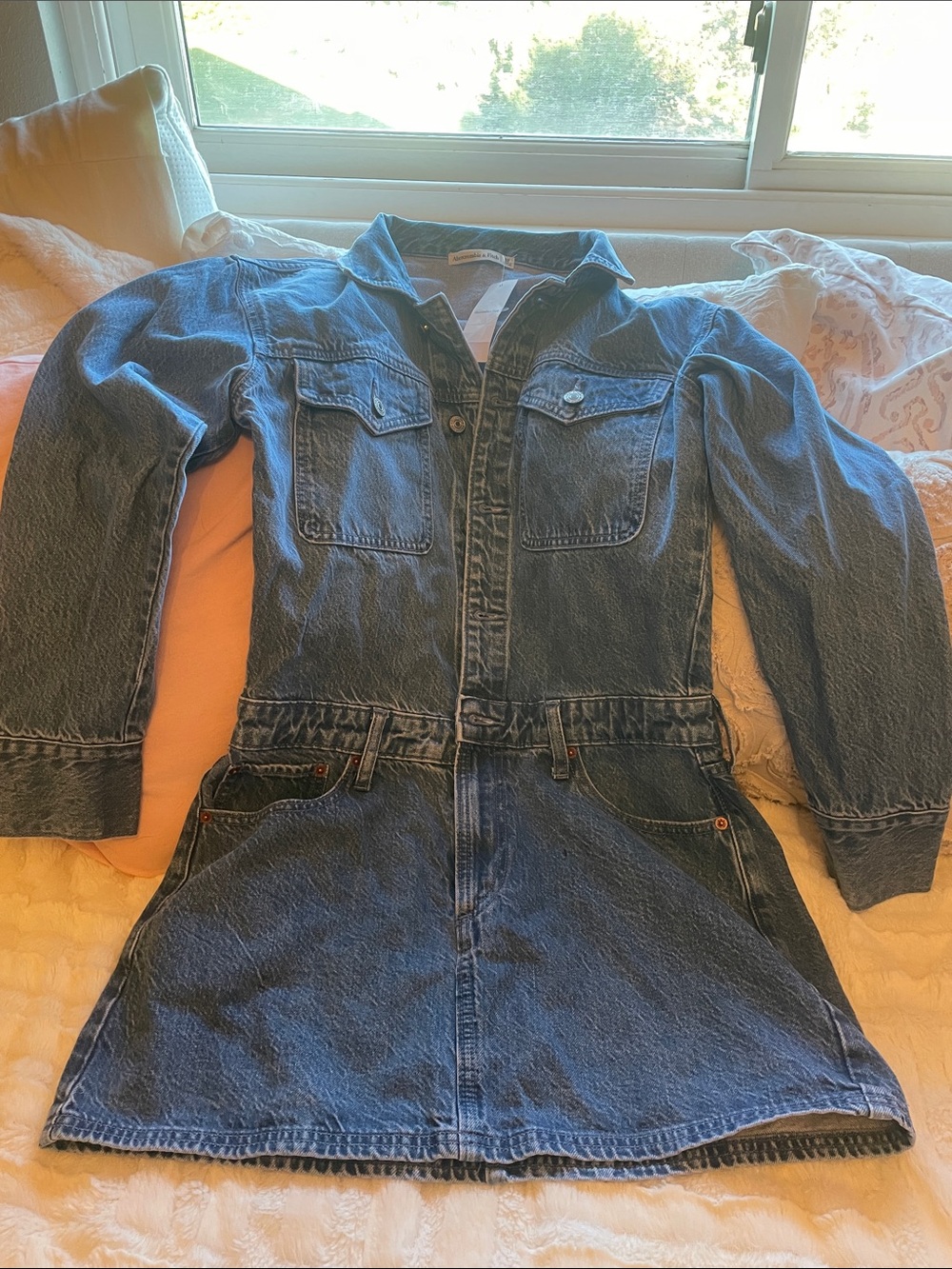 Abercrombie & Fitch Indigo Denim mini Dress